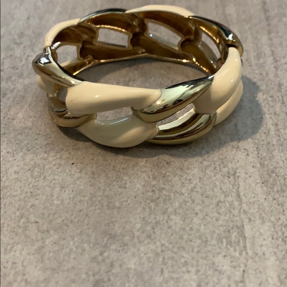FREE WITH ANY PURCHASE! White and Silver Bracelet!
